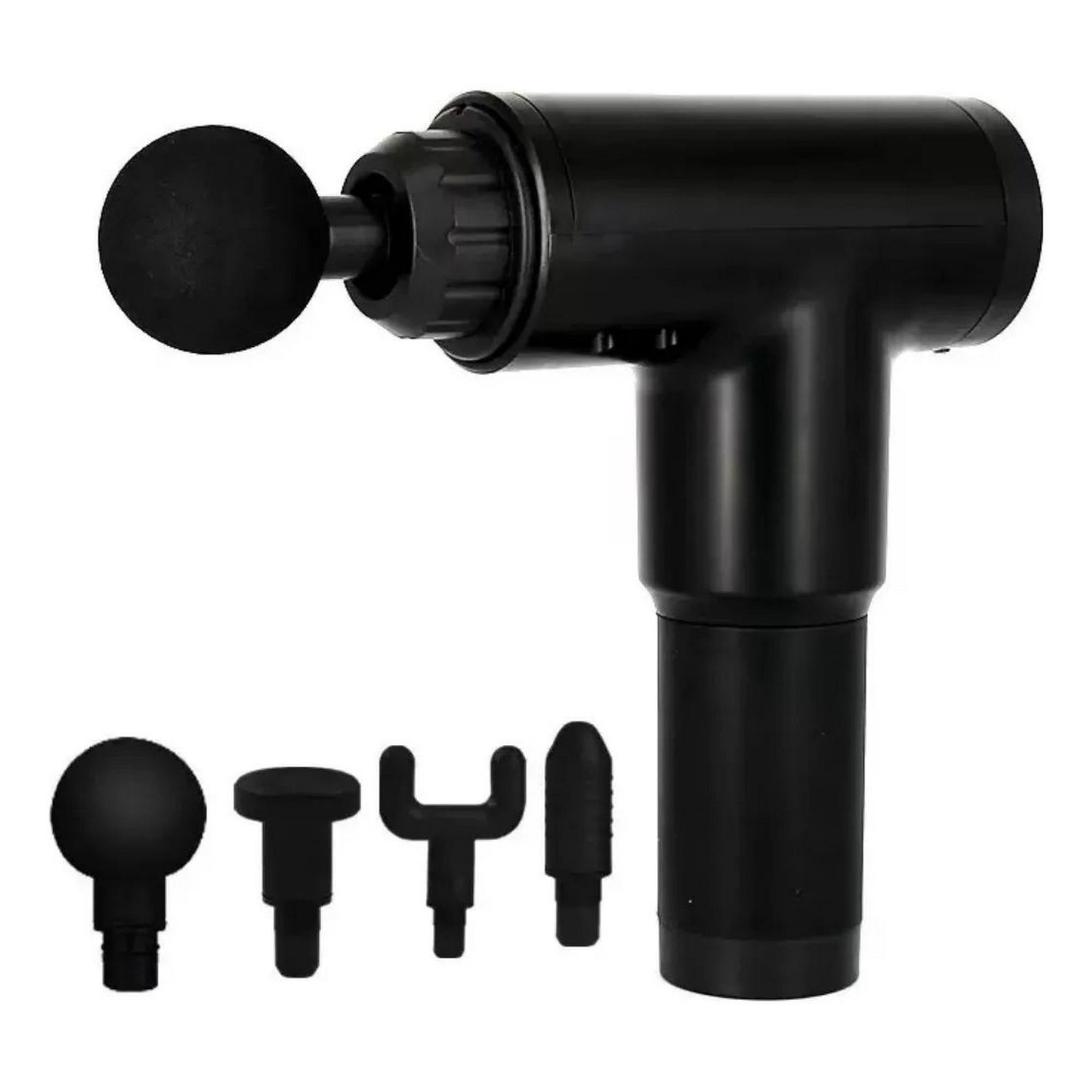 Genérico - Pistola Masajeadora Masajeador Muscular Maquina Para Masajes Color Negro