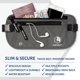 thumbnail image 3 of Cinturón Travel Money VENTURE 4TH con bloqueo RFID, gris, 3 of 7