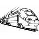 thumbnail image 1 of Decomural Modern Train Train Transport WS-35557, 1 of 2