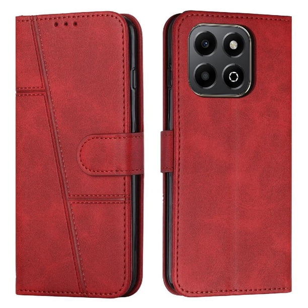 Funda Flip Para Honor X6a – Carcasa Delgada Y Resistente A Impactos Con Soporte Para Uso Diario Y Profesional