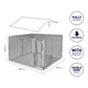 thumbnail image 2 of Canil Modular Para Perros 300x180 Cms Con Techo Northwest plateado Tamano Unico, 2 of 9