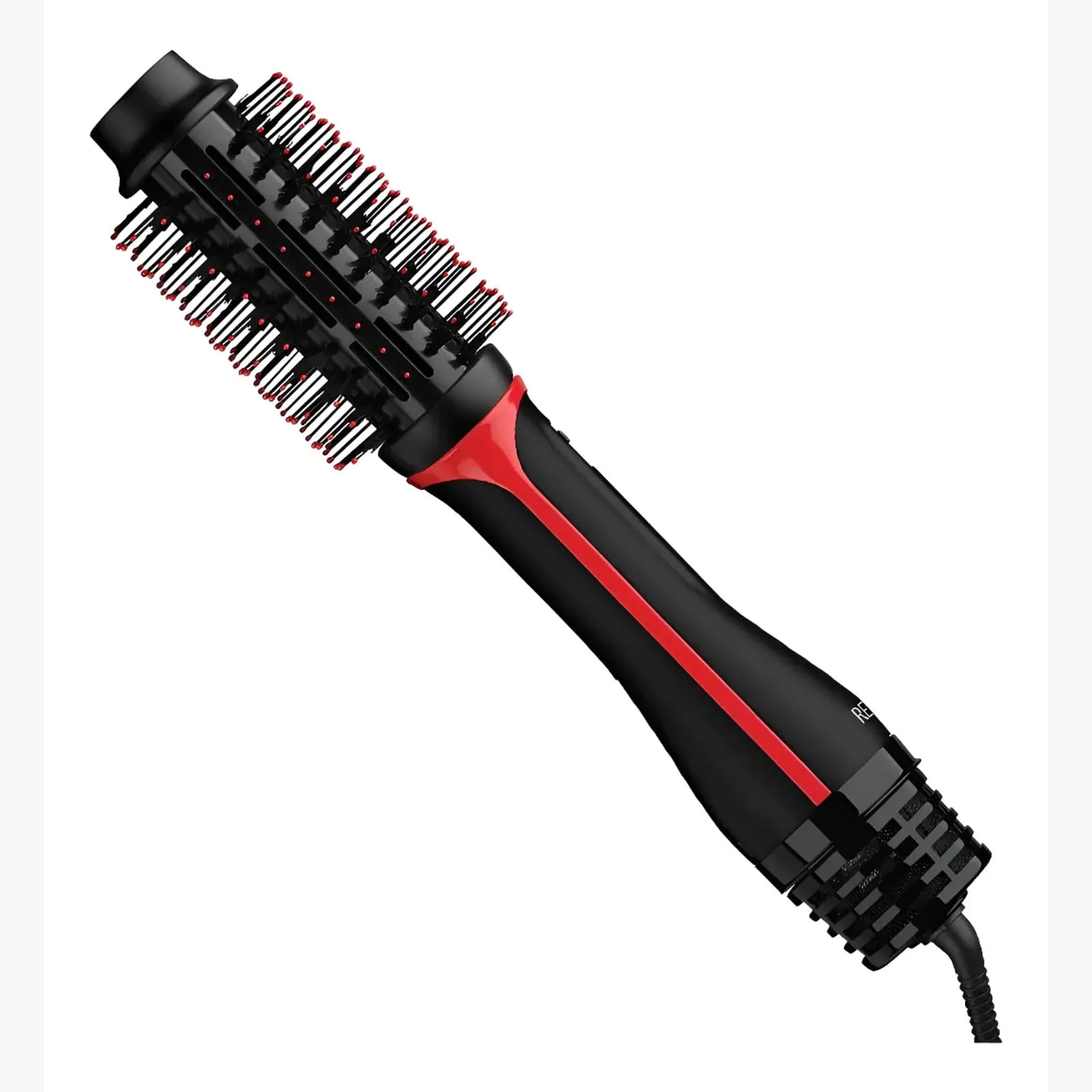 Cepillo Eléctrico One-step Volumiser Plus Color Negro Revlon Negro 2 En 1