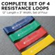 thumbnail image 3 of Bandas de resistencia TheraBand, 4 piezas y 4 niveles, 3 of 3