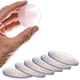 thumbnail image 1 of Tope de manija de puerta de pared más resistente, juego de 5,08 cm. 6 piezas de pomo de puerta de goma transparente, almohadilla protectora de pared redonda. Protector de pared silencioso para manija., 1 of 5