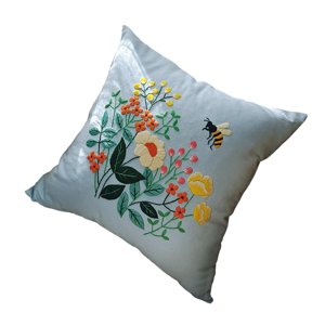 Bothyi - Kit De Fundas De Almohada Bordadas Kits De Punto De Cruz Para Manualidades Diy Para Principiantes