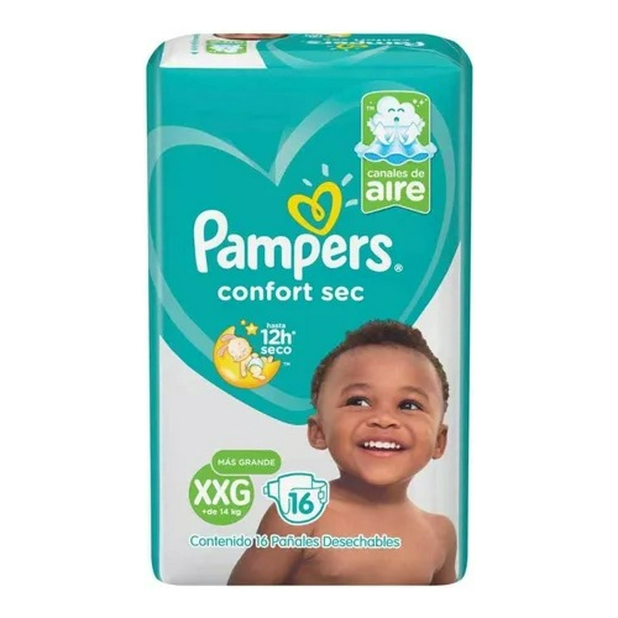 Panal Confort Sec Xxg 16un Pampers