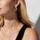 thumbnail image 2 of Pendiente Michael Kors Organic Link Chapado en Oro, 2 of 5