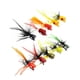 thumbnail image 2 of 10 Uds Pesca Con Mosca Poppers Streamer Moscas Cebos Artificiales Bass Poppers Moscas, 2 of 3