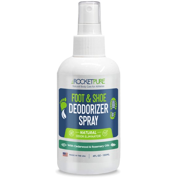 Desodorizante en aerosol Rocket Pure Foot & Shoe, 120 ml, cedro