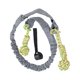thumbnail image 1 of Juguete De Cuerda Para Perros Juguete Interactivo Para Perros Entrenamiento De Mascotas Durable Perro Bungee Juguete Colgante Gris, 1 of 5