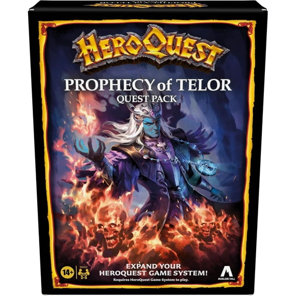 Expansión Avalon Hill HeroQuest Prophecy of Telor Quest Pack