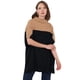 thumbnail image 1 of Poncho Mujer Negro/Camel Corona, 1 of 5