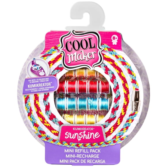 Kit de Pulseras Cool Maker KumiKreator Sunshine Mini Recarga