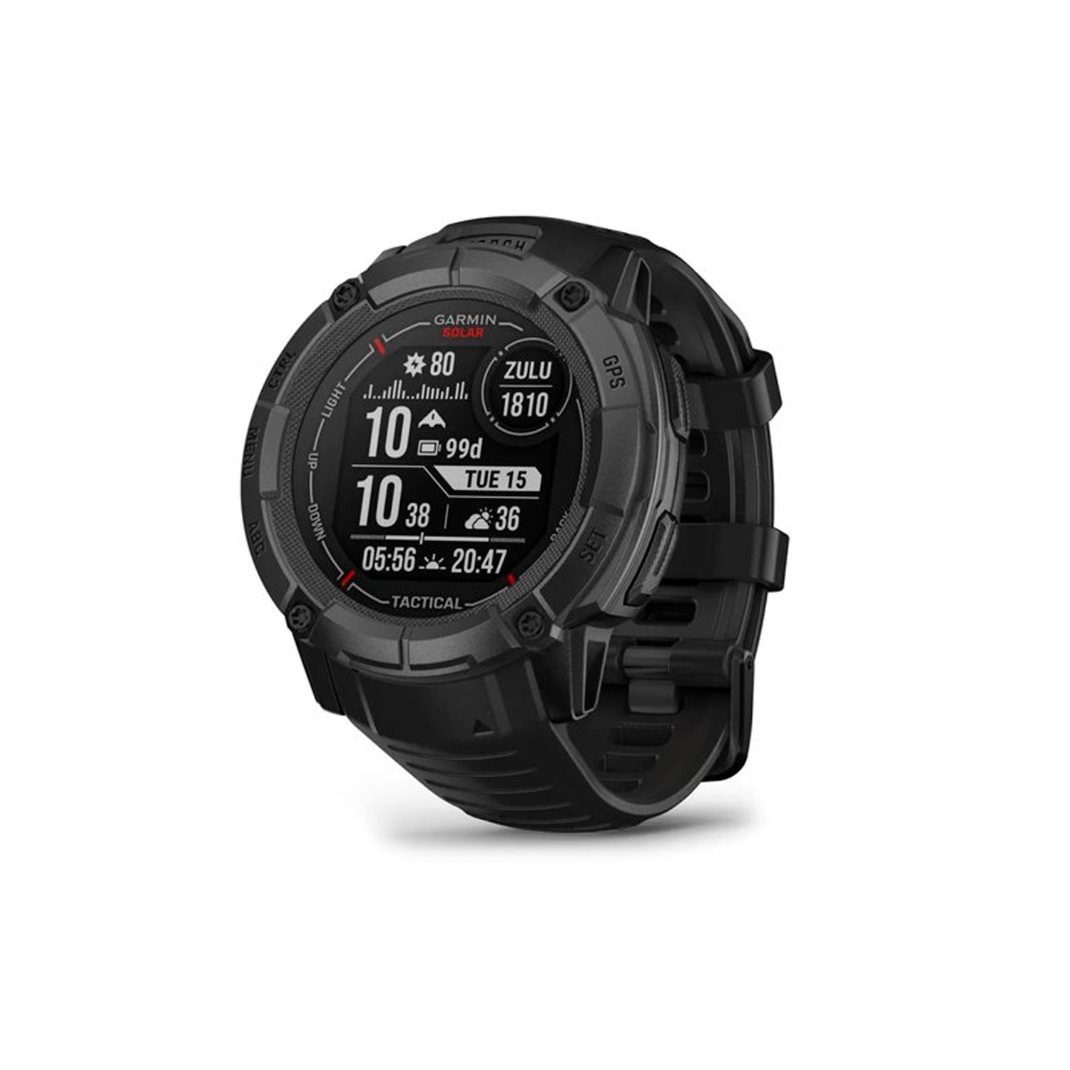 Reloj Garmin Instinct 2X Solar 50Mm Tactical Edition Black