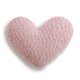 thumbnail image 2 of Cojín decorativo DEMDACO, rosa pálido, con forma de corazón suave, 2 of 6