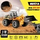 thumbnail image 4 of Bulldozer con control remoto, camión de juguete kkny, escala 1/18 para niños, 4 of 7