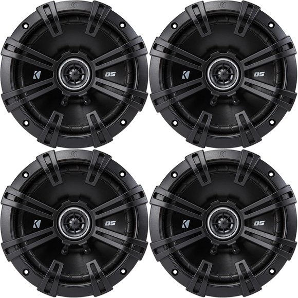 Parlantes KICKER Serie DS 17 cm 4 Ω Pack de 2