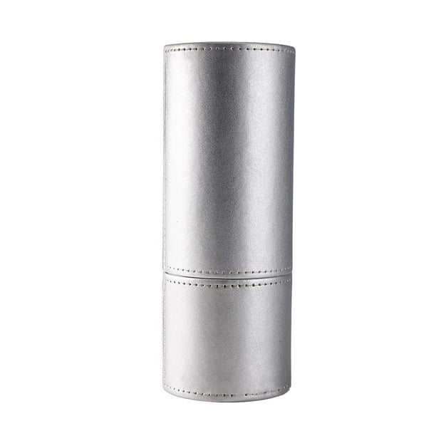 Estuche con gancho, estuche para almacenamiento de peine vacío, organizador de escritorio, bolígrafo cosmético, taza, bote, estuche para agujas, altur Plata