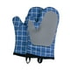 thumbnail image 3 of Manoplas De Silicona Para Horno De Empalme Manoplas De Cocina Antideslizantes Para Cocinar BBQ Camping Blue, 3 of 3