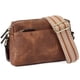 thumbnail image 1 of Handytasche zumhängen, Bolso bandolera de cuero PU Damen Breiter Gurt, Umhängetasche Damen Klein, Reißverschlusstasche Handy Umhängetasche, 1 of 5