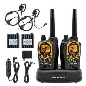 Radio Bidireccional Midland Gxt1030Vp4 Gmrs De 50 Canales Y Largo Alcance (Paquete De 2)