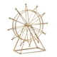 thumbnail image 5 of Escultura Giratoria Decorativa Modelo Rueda De Mesa Para Estantería Recuerdo Dorado, 5 of 5