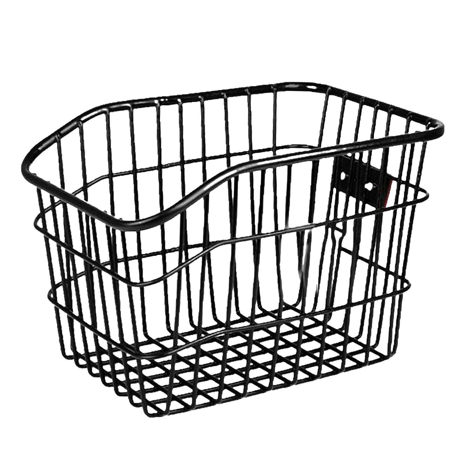 Ioensy - Cesta Trasera De Bicicleta Portátil Impermeable Para Comprar Bicicleta De Montaña Con Reflector