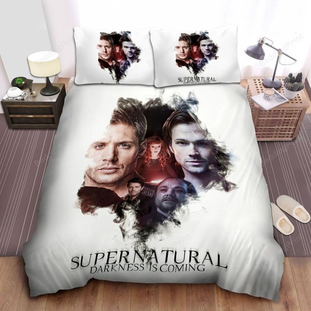 Supernatural Darkness Is Coming Digital Key Art Quilt Duvet Cover Set Bedding3-Piece Bedding Set