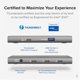 thumbnail image 2 of Hub Thunderbolt 4 USB4-HUB3A conectable con adaptador HDMI 4K, 2 of 8