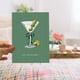 thumbnail image 3 of Tarjeta de cumpleaños tiangqiwoole Just a Tini Bit Older Martini, 3 of 7