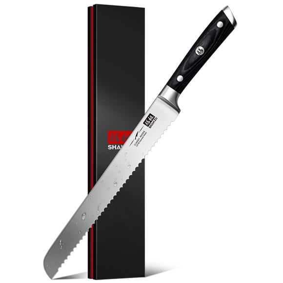 Cuchillo Para Pan Para Rebanar Masa Madre 25 Cm Acero Inoxidable Alemán