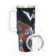 thumbnail image 3 of Voltron Vaso aislado de acero inoxidable con asa, diseño temático, regalo para familia, amigos y fans; incluye pajita y encaja en el portavasos estándar, 40 oz, 3 of 6