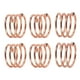 thumbnail image 1 of 6 Uds Servilleteros Decoración Servilleteros Para Ajustes De Mesa Cocina Restaurante Bronce, 1 of 3