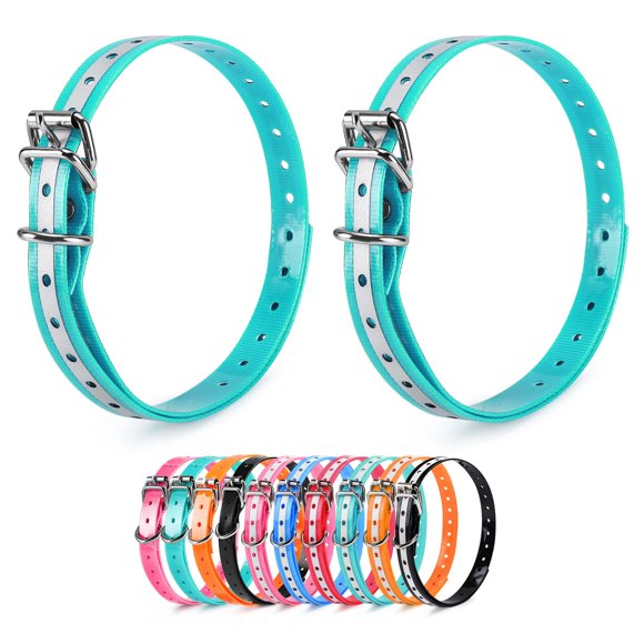 Correa de repuesto LuckinPet para collar de entrenamiento, color cian