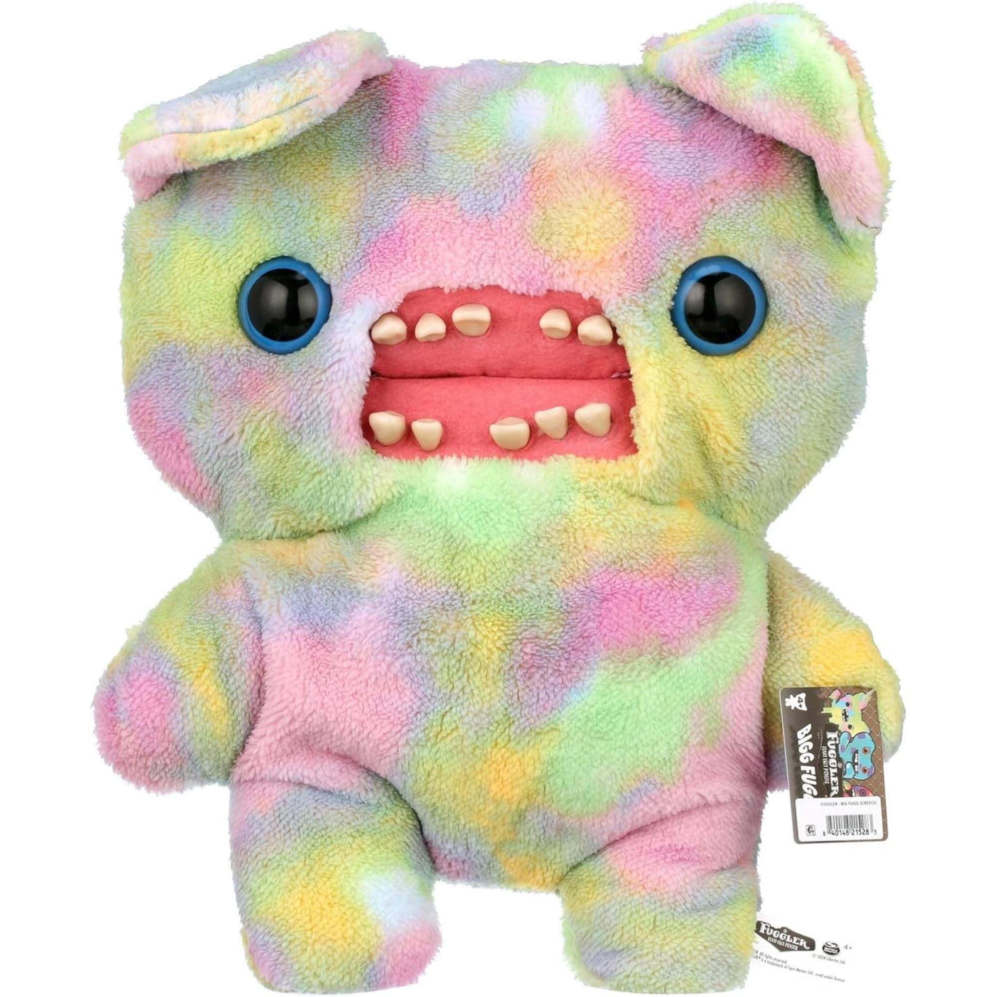 Juguete De Peluche Zuru Fugglers Bigg Fuggs Screech, 43 Cm, Pastel, Teñido