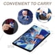 thumbnail image 4 of Erling Haaland Porta Pasaporte y Cartera de Viaje Premium de Cuero PU, Funda de Pasaporte Bloqueo RFID con Ranuras para Tarjetas de Crédito, Estuche para Libro de Pasaporte para Familia 10cm × 15cm, 4 of 6