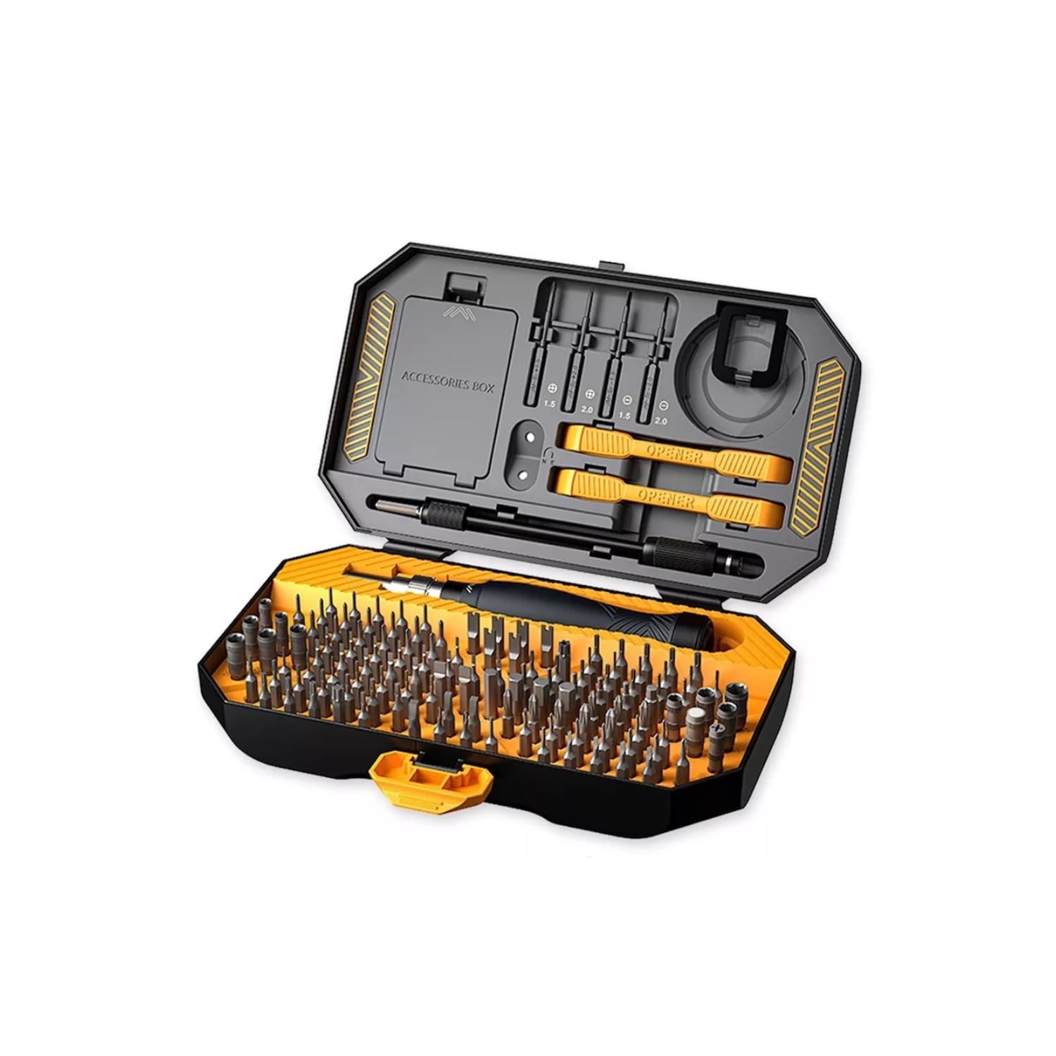 Importclick - Juego Destornillador 145 Piezas Precisión