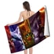 thumbnail image 4 of Gatos Guerreros Toalla de playa de secado rápido con diseño temático, regalo para mujeres y niñas, ideal para cumpleaños, fans, amantes de la música, uso en la playa o al aire libre, 78 × 160 cm, 4 of 6