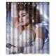 thumbnail image 1 of Cortina de ducha Madonna con ganchos (60 x 72 pulgadas), 1 of 3
