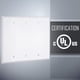 thumbnail image 2 of Placa de pared metálica TayMac WW-BBB de tres contactos, color blanco, 2 of 4
