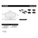 thumbnail image 2 of Pastillas Freno para auto Volkswagen Bora 1992-1999 Delantero, 2 of 5