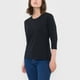 thumbnail image 3 of Polera Mujer Algodón Negro Corona, 3 of 5