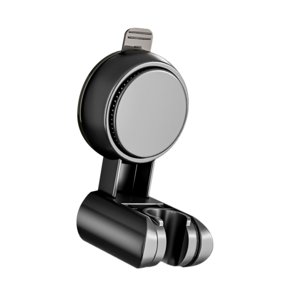 Bothyi - Soporte De Ducha De Mano, Cabezal De Ducha Extraíble Para Baño De Hotel, Color Negro