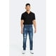 thumbnail image 1 of Jeans Hombre Skinny Azul Focalizado Con Destroyer Pintado 48, 1 of 2