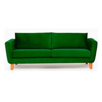 Barra Design - Sofá Thomas 210 Felpa Verde