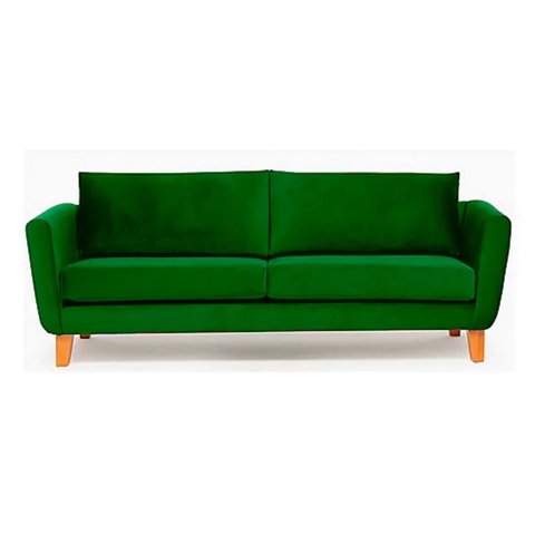 Barra Design - Sofá Thomas 210 Felpa Verde