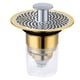 thumbnail image 1 of Tapón universal para lavabo, filtro de desagüe emergente para lavabo, convertidor de baño, tapón colador de desagüe con cesta recogedora de pelos., 1 of 8