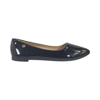 Zapatos Casuales Hualunaote Negro Charol Mujer X601 - Talla 36