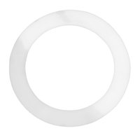 Bothyi - Almohadillas Protectoras Para Orificio De Puerto De 1 Pieza Anillos De Tambor Fácil De Usar Antideslizante Bombo Blanco