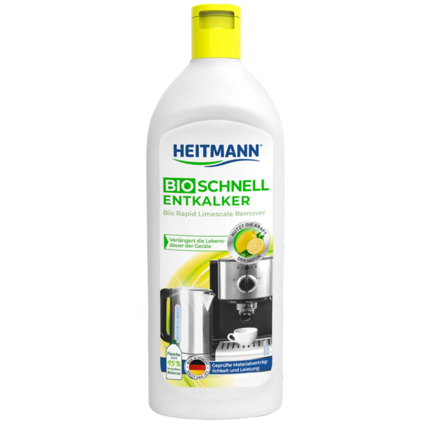 Heitmann - Descalcificador Limpiador De Cafeteras Y Hervidores 250ml Blanco